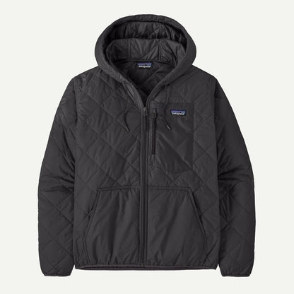 Men's Diamond Quilted Bomber Hoody - US 9879