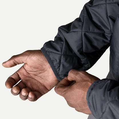 Men's Diamond Quilted Bomber Hoody - US 7778