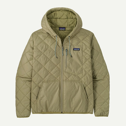 Men's Diamond Quilted Bomber Hoody - US 5914