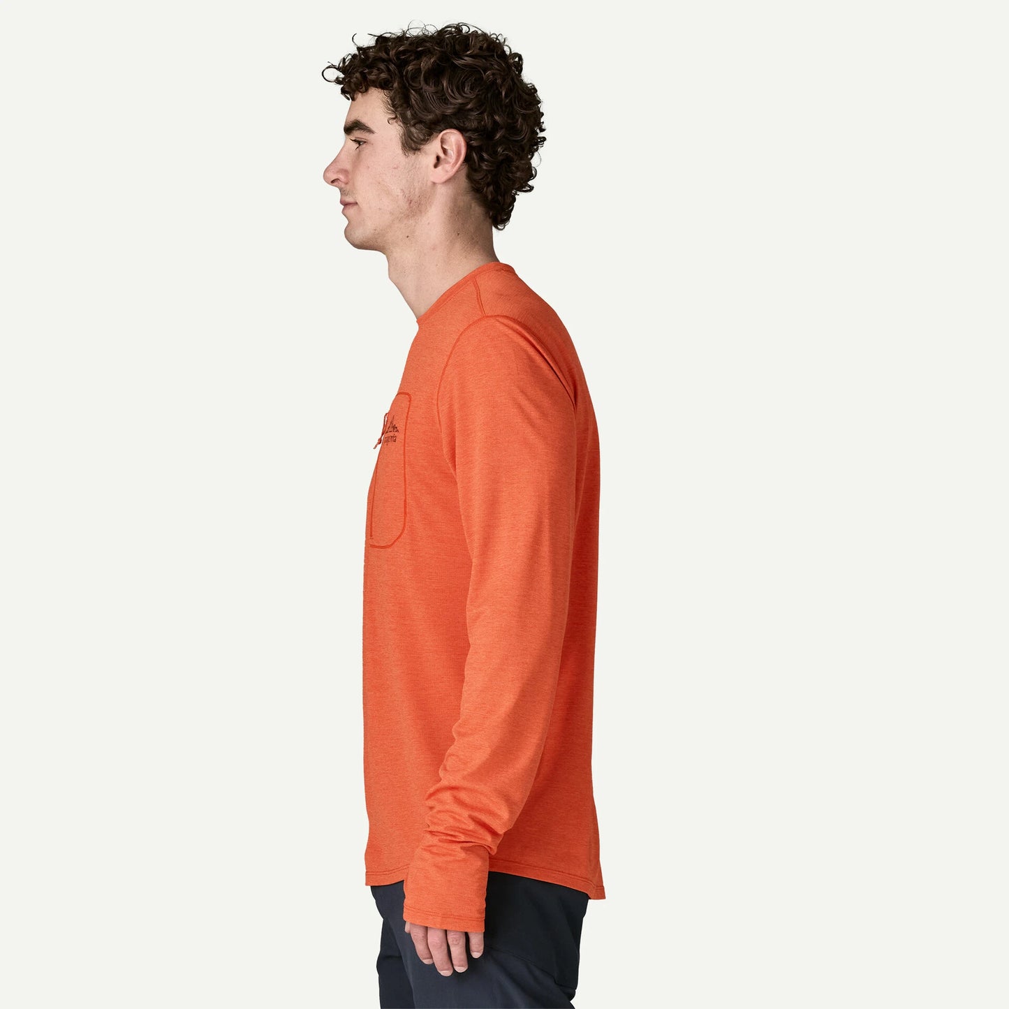 Men's Long-Sleeved Capilene® Cool Sun Shirt - Cloud Crag Crest - US 7306