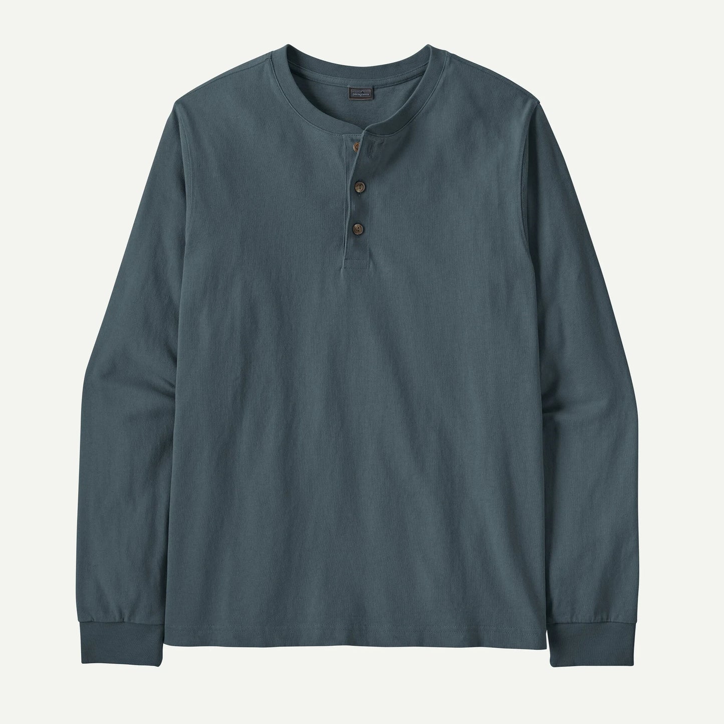 Men's Long-Sleeved Henley Shirt - US 2858