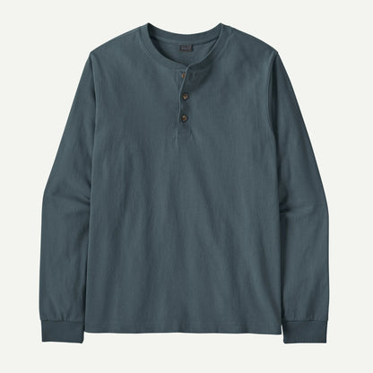 Men's Long-Sleeved Henley Shirt - US 2858