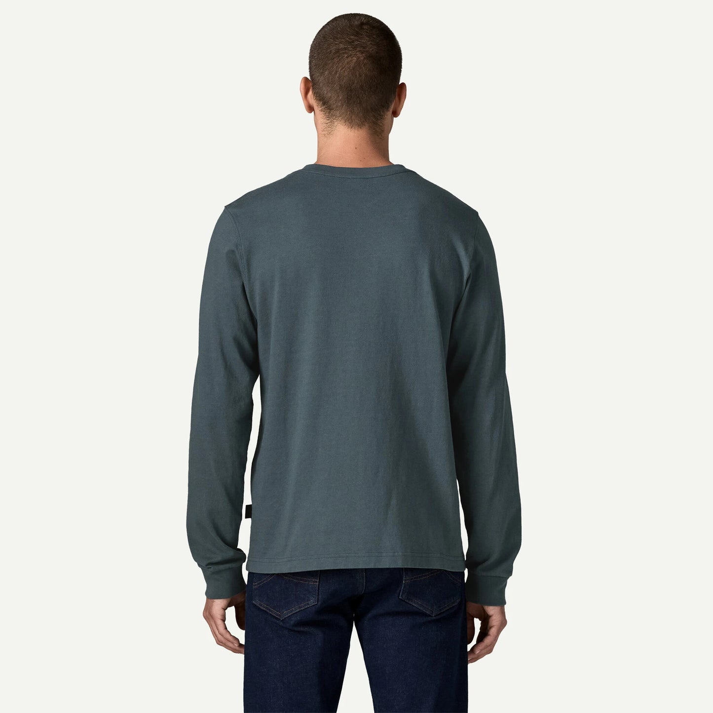 Men's Long-Sleeved Henley Shirt - US 2858