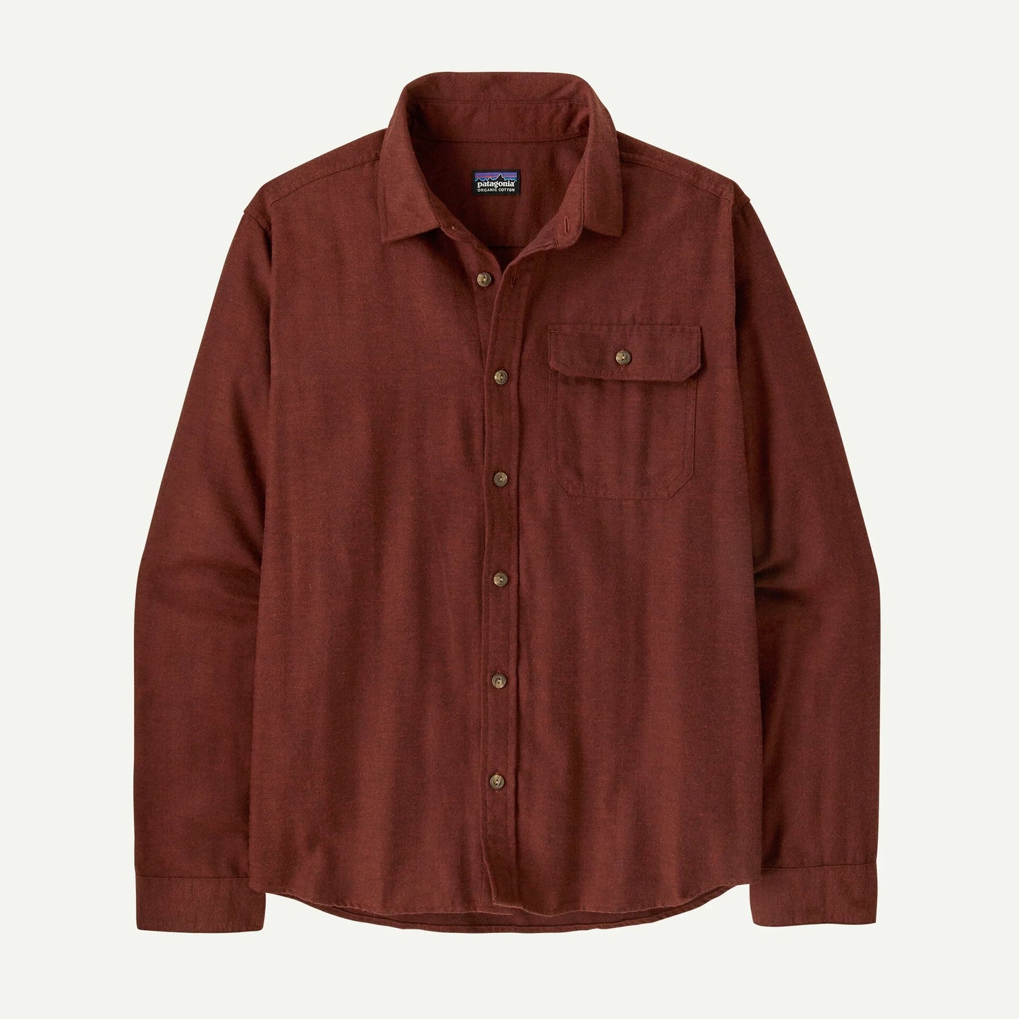 Men's Long-Sleeved Lightweight Fjord Flannel Shirt - US 0184