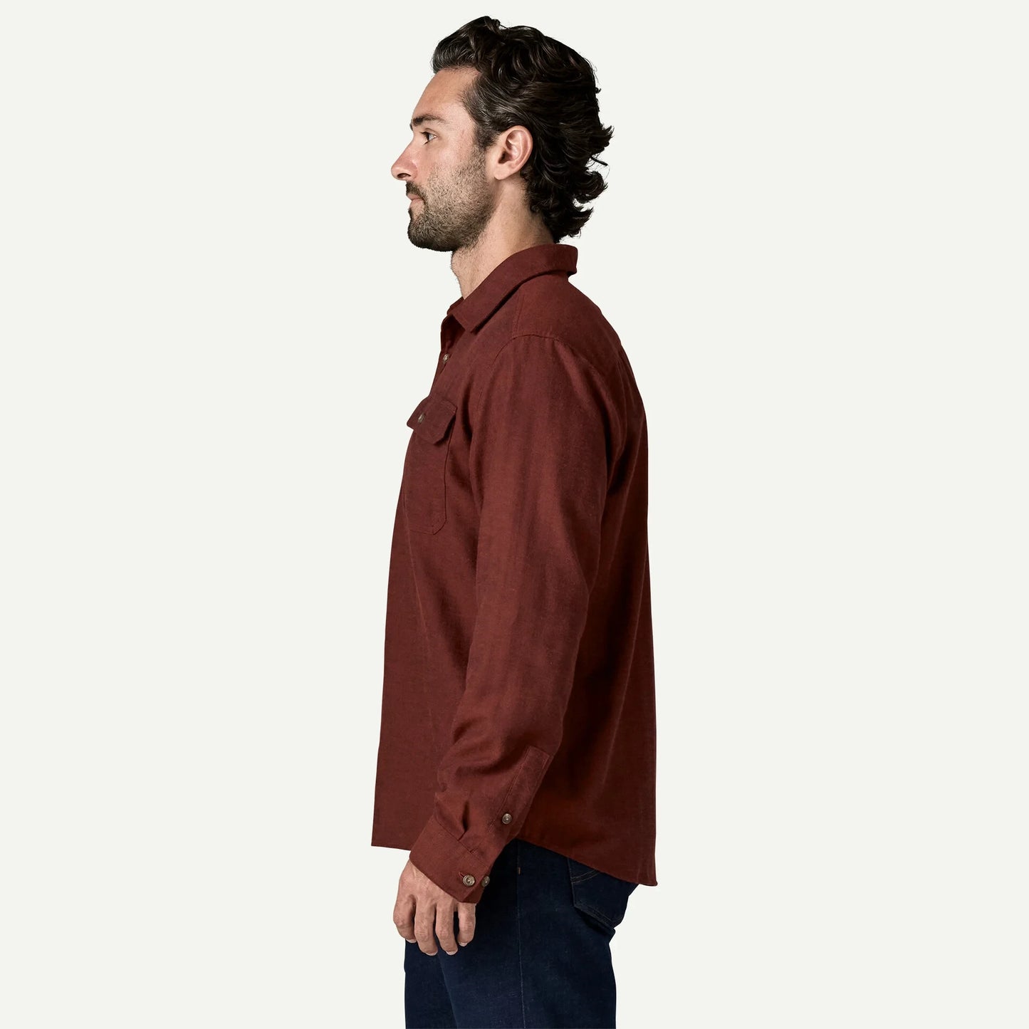 Men's Long-Sleeved Lightweight Fjord Flannel Shirt - US 0184
