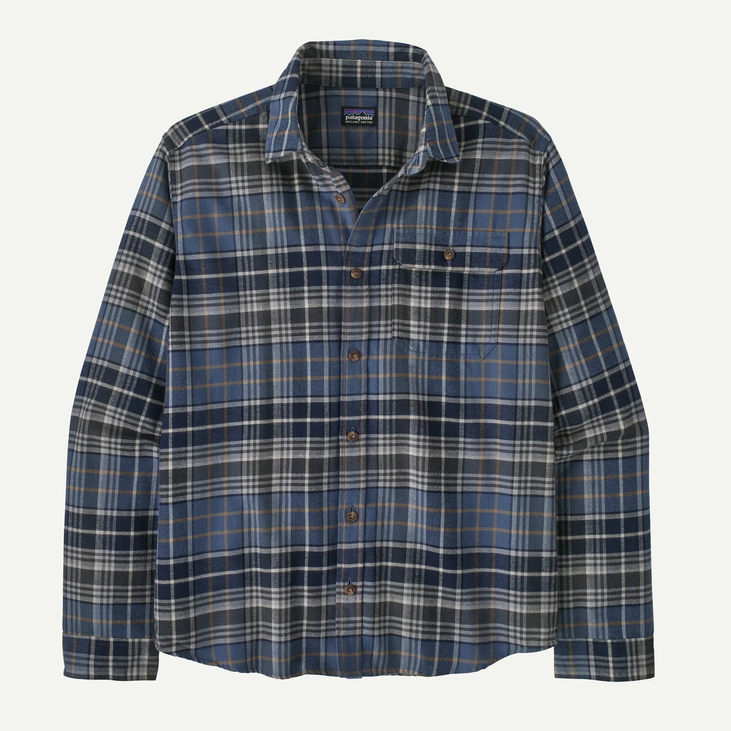 Men's Long-Sleeved Lightweight Fjord Flannel Shirt - US 3815