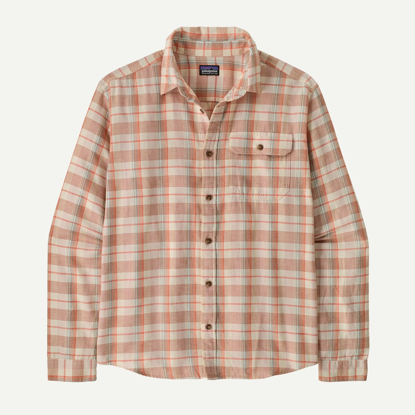 Men's Long-Sleeved Lightweight Fjord Flannel Shirt - US 3563
