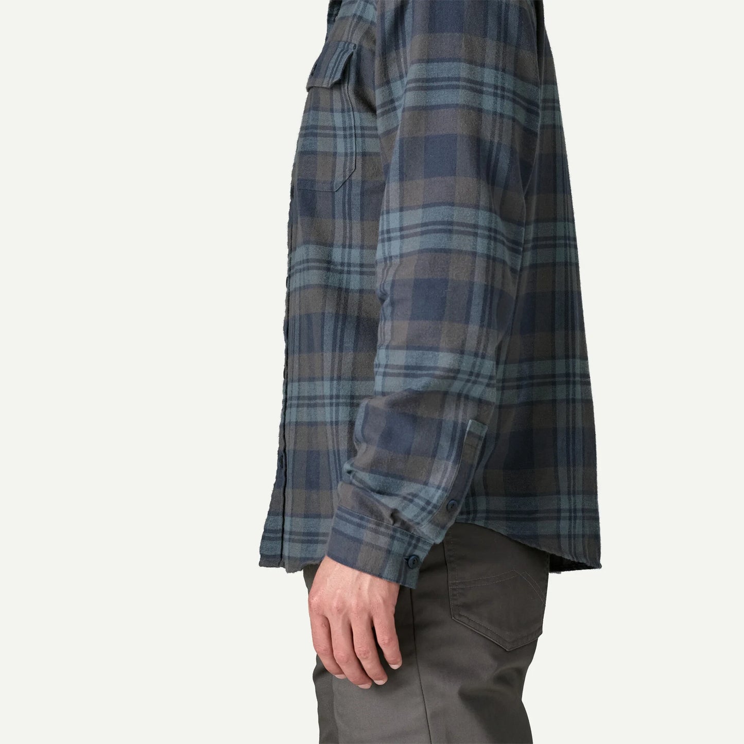 Men's Long-Sleeved Lightweight Fjord Flannel Shirt - US 2616