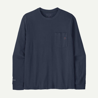 Men's Long-Sleeved Midweight Fitz Roy Massif Pocket Tee - US 0966