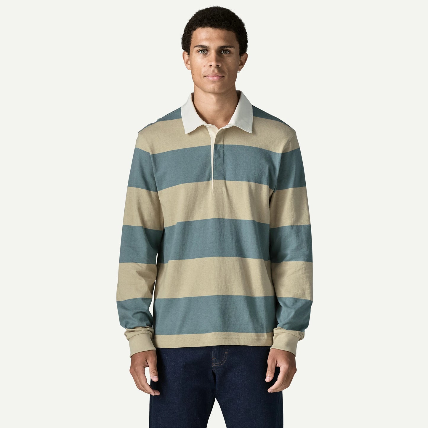 Men's Long-Sleeved Rugby Shirt - US 3821