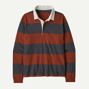 Wide Stripe: Rusty Red