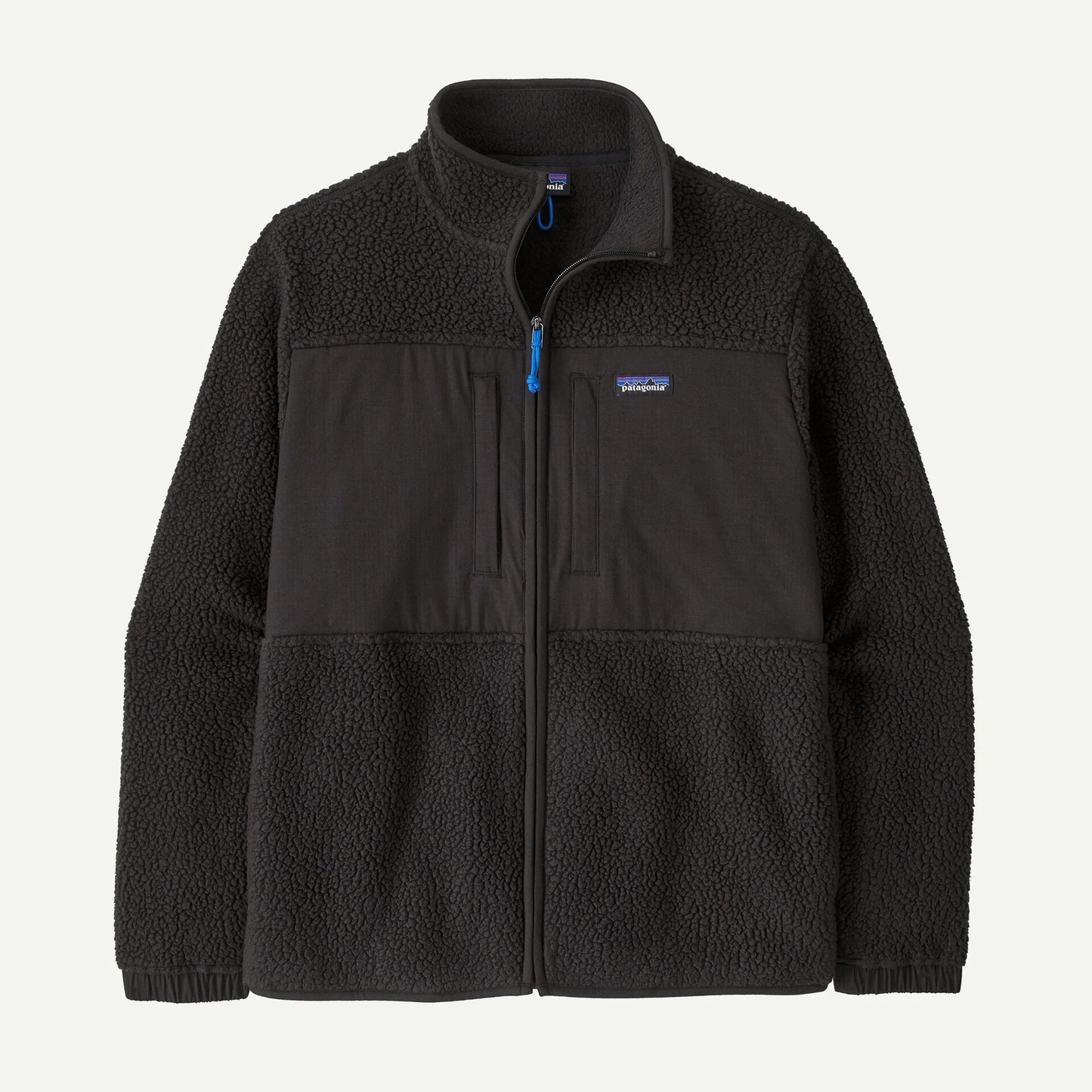 Men's Retro Pile Fleece Patch Jacket - US 4534