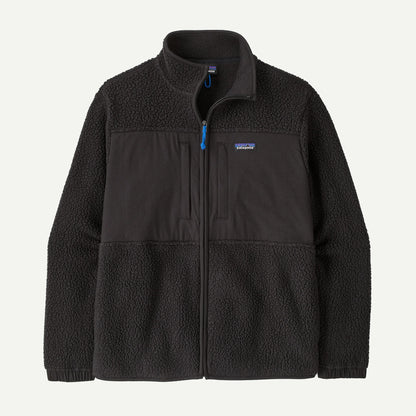 Men's Retro Pile Fleece Patch Jacket - US 4534