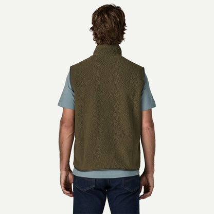 Men's Retro Pile Fleece Vest - US 5142