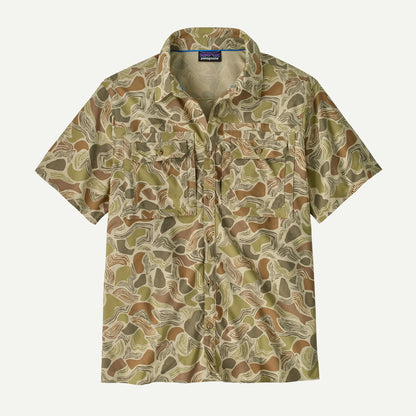 Men's Short-Sleeved Self-Guided Sun Shirt - US 8158