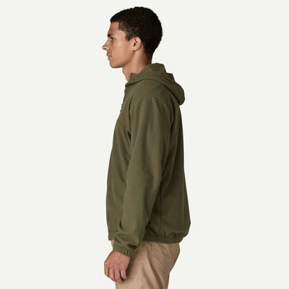 Men's Textured Fleece Hoody - US 7639