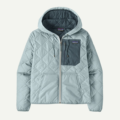 Women's Diamond Quilted Bomber Hoody - US 5544