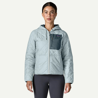 Women's Diamond Quilted Bomber Hoody - US 5544