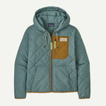 Women's Diamond Quilted Bomber Hoody - US 8259