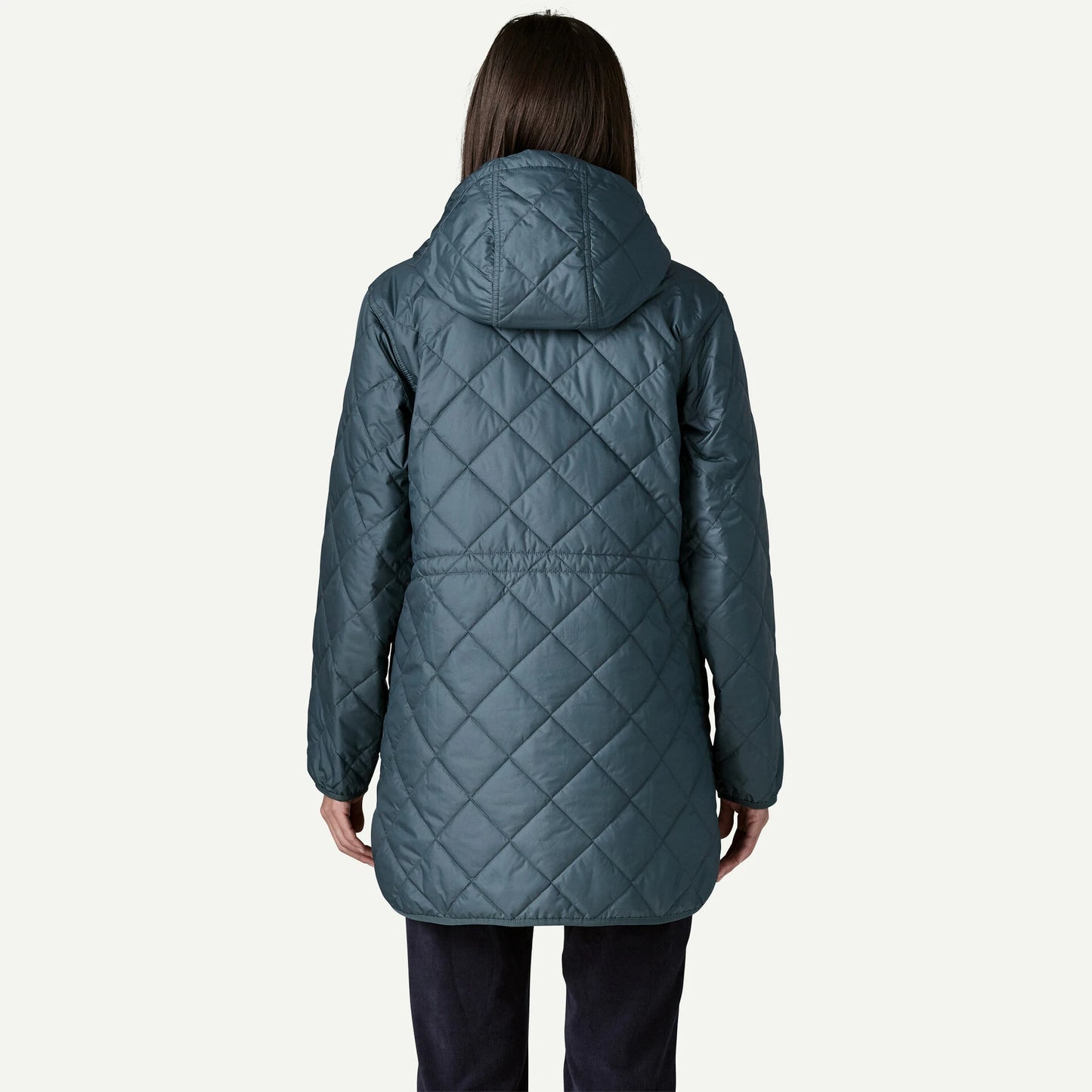 Women's Diamond Quilted Parka - US 1633