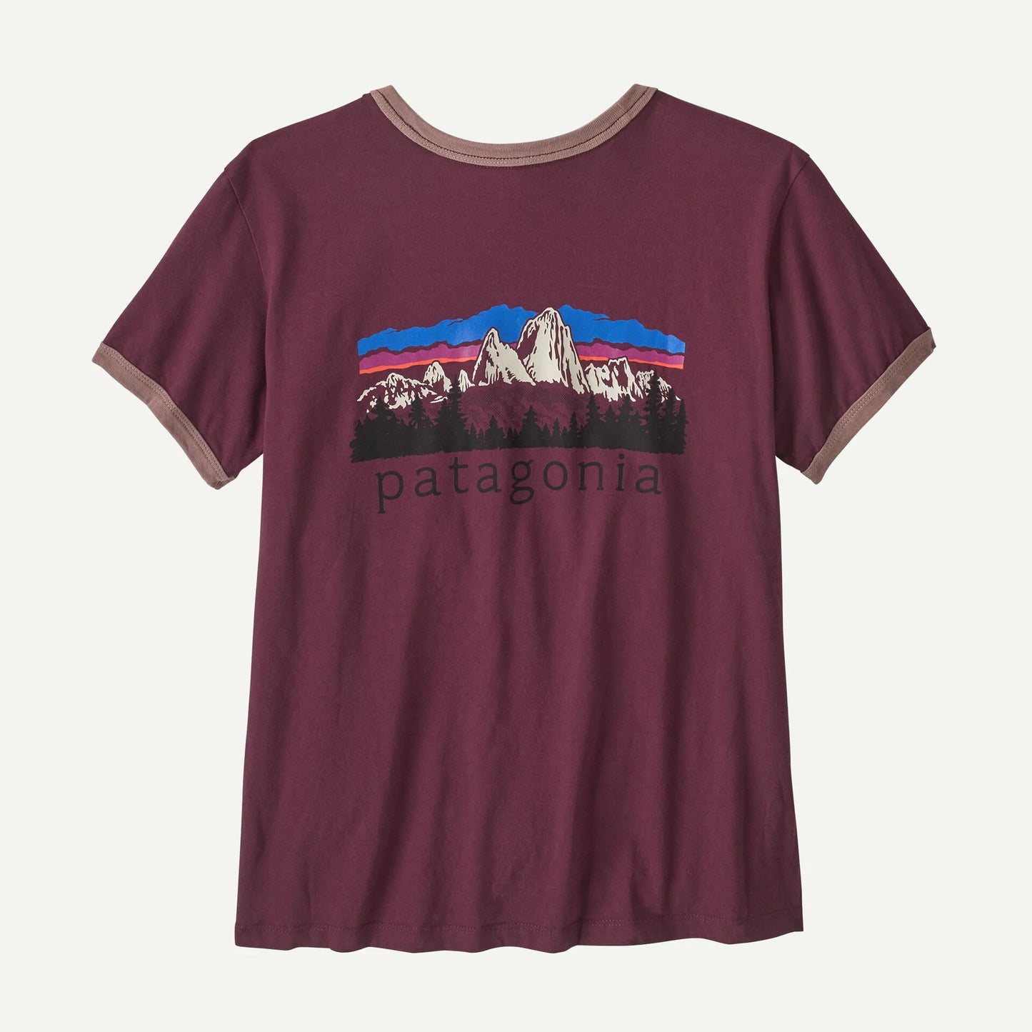 Women's Fitz Roy Foothills Ringer Tee - US 8965