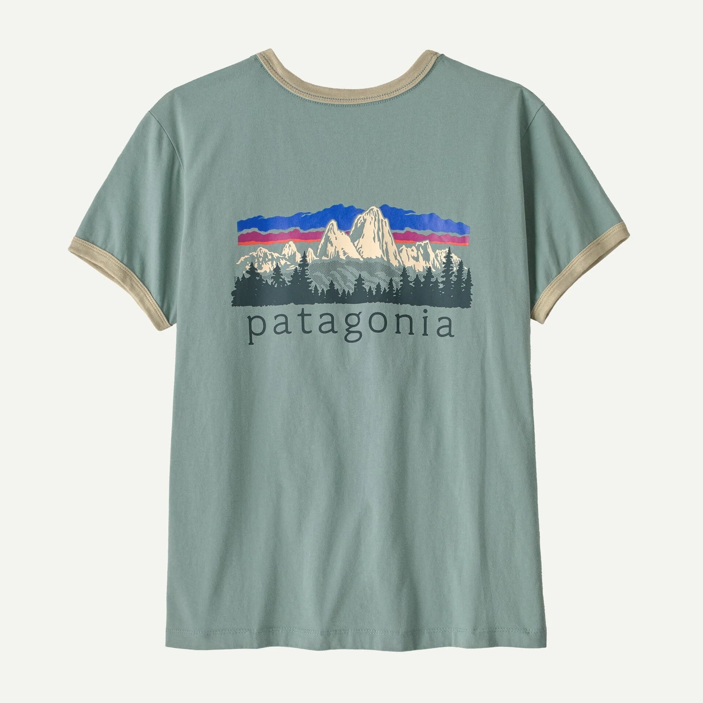 Women's Fitz Roy Foothills Ringer Tee - US 5219