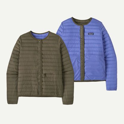 Women's Lightweight Reversible Down Sweater™ Cardigan - US 6345