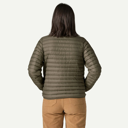 Women's Lightweight Reversible Down Sweater™ Cardigan - US 6345
