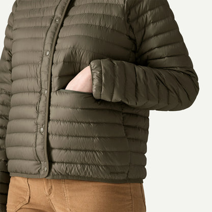 Women's Lightweight Reversible Down Sweater™ Cardigan - US 6345