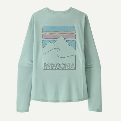 Women's Long-Sleeved Capilene® Cool Sun Shirt - Peak Visions - US 6411