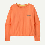 Women's Long-Sleeved Water People Banner Easy-Cut T-Shirt - US 3359