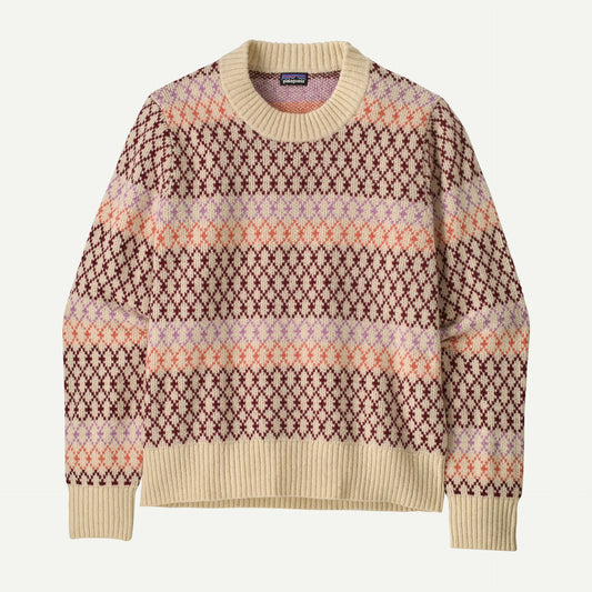 Women's Recycled Wool-Blend Crewneck Sweater - US 5056