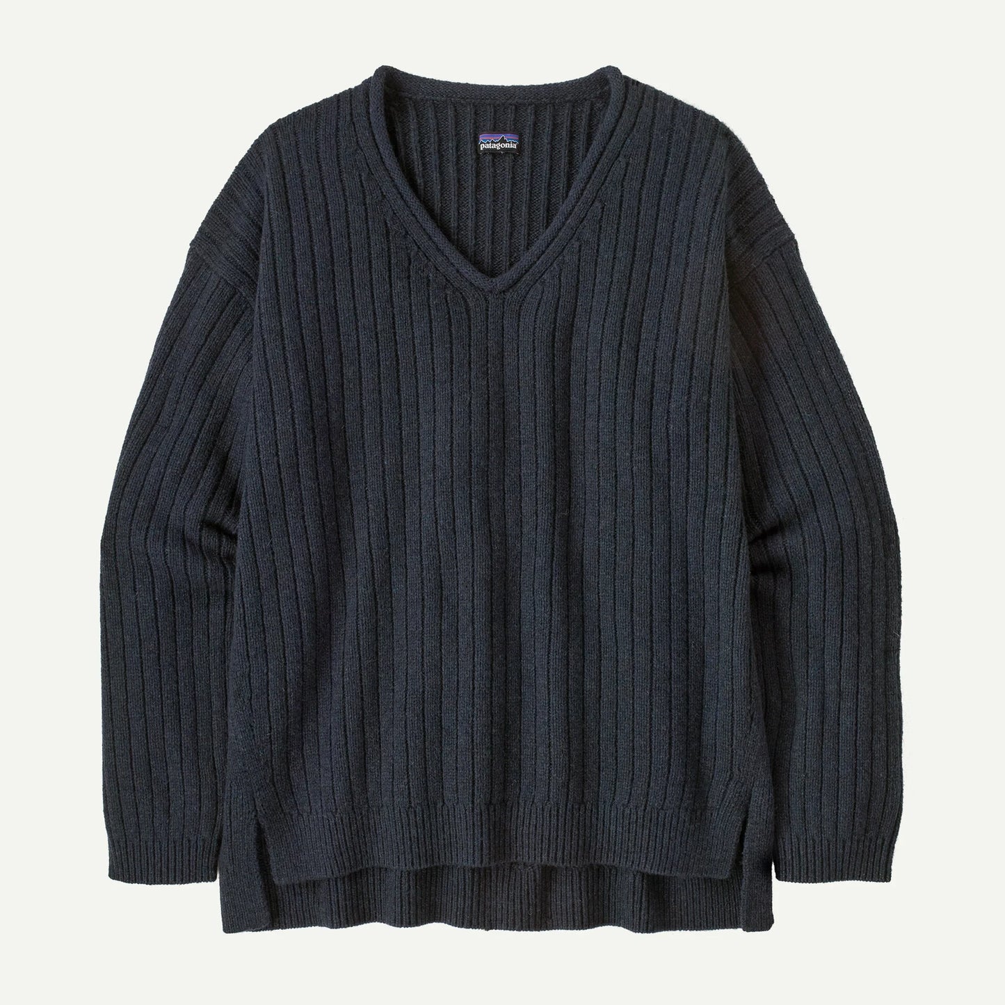 Women's Recycled Wool-Blend V-Neck Sweater - US 7600