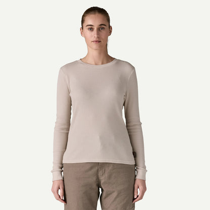 Women's Work Waffle Crewneck - US 6666