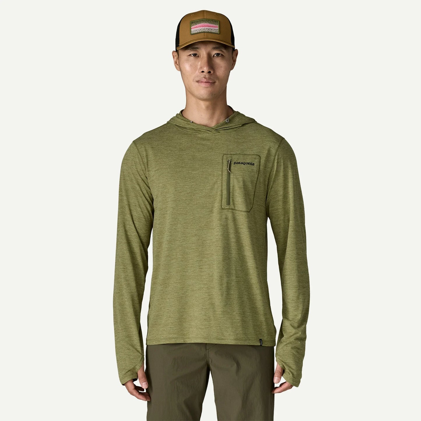 Men's Capilene® Cool Sun Hoody - Fitz Roy Trout - US 8027
